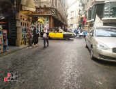 سقوط أمطار خفيفة ومتوسطة على شوارع الإسكندرية.. صور