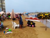 "السياحة والمصايف": شواطىء شرق الإسكندرية تسجل نسبة إقبال 40%    