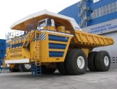 دخلت موسوعة جينيس.. أكبر شاحنة فى العالم يمكنها نقل حمولة تزيد عن 500 طن