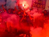 جماهير إنتر ميلان تشعل الأجواء قبل انطلاق نهائي دوري أبطال أوروبا.. صور