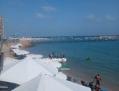 "السياحة والمصايف بالإسكندرية": نسبة الإشغال 25% على شواطئ القطاع الشرقى
