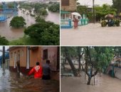مصرع شخص وإجلاء 7200 آخرين بسبب الفيضانات فى كوبا.. فيديو