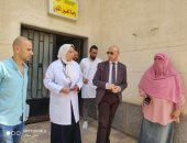 وكيل صحة الشرقية يصل مستشفى الحسينية للاطمئنان على مصابي النزلة المعوية