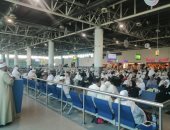 البحوث الإسلامية يطلق أول قافلة للتوعية بمناسك الحج داخل مطار القاهرة الدولى