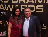 دياب ومى كساب وأحمد فهيم وأروى جودة وتامر حبيب يحضرون حفل كأس إنرجى للدراما