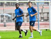 شاهد تدريب الزمالك × 14 صورة بمشاركة أحمد بلحاج