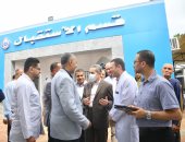 محافظ الغربية يشهد التشغيل التجريبي لمستشفى حميات المحلة بعد التطوير 