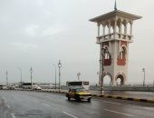 هطول أمطار رعدية بالإسكندرية وانخفاض ملحوظ فى درجات الحرارة.. صور 