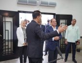 الرئيس السيسى يتفقد مجمع الخدمات التكنولوجية فى الأبعادية بالبحيرة
