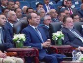 الرئيس السيسي يشاهد فيلم "بوابات الخير" بافتتاح محطة "تحيا مصر" بالإسكندرية