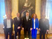 وزير الآثار يلتقى وزيرة السياحة وممثلى وزارة الثقافة بإيطاليا فى ثانى أيام زيارته لروما.. صور 