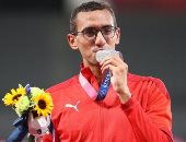 البطل الأولمبي أحمد الجندى يعلن عودته للمنافسات بعد تعافيه من الإصابة
