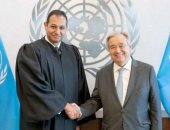 أول قاضٍ مصرى منتخب بالمحكمة الاستئنافية للأمم المتحدة يُؤدى اليمين القانونية.. صور