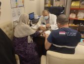 الصحة: البعثة الطبية المصرية قدمت خدماتها لـ1503 حجاج بعيادات المدينة ومكة