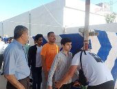 استخدام العصا الإلكترونية أمام لجان الثانوية العامة بالإسماعيلية.. فيديو وصور