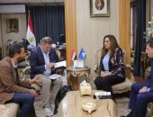 محافظ دمياط تستقبل استشارى وزارة الدولة للشئون الاقتصادية السويسرية