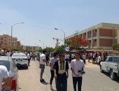 سعادة على وجوه طلاب ثانوية عامة بالمنوفية لسهولة امتحان اللغة العربية.. صور وفيديو