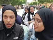 ارتياح بين طلاب الثانوية العامة من امتحان اللغة العربية فى بورسعيد.. فيديو