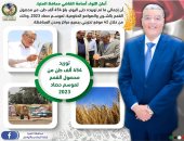 شون وصوامع المنيا تستقبل 454 ألف طن من محصول القمح بجميع المراكز