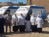 حياة كريمة ببنى سويف: الكشف وتوفير العلاج لـ1573 حالة بقرية حاجر بنى سليمان