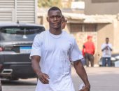 اليو ديانج ينتظم في تدريبات الأهلى استعدادا لمواجهة الحرس 