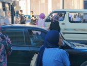 انتظام دخول طلاب الثانوية العامة فى مطروح لأداء امتحان اللغة الثانية 