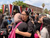 طلاب الثانوية العامة عن امتحان اللغة الفرنسية: كان سهلاً وفى المتناول.. فيديو وصور