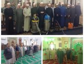 أوقاف السويس تبدأ حملة نظافة وتعقيم المساجد استعدادا لعيد الأضحى المبارك