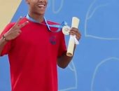 محمود البليسى يحصد الميدالية الفضية بسباق 200 متر ببطولة العالم لسباحة الزعانف