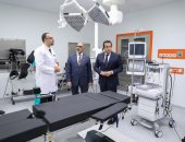وزير الصحة يتفقد التشغيل التجريبى بمستشفى التأمين الصحى بالعاصمة الإدارية الجديدة