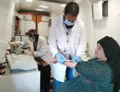تقديم خدمات طبية لــ 1818 حالة بقرية دير العذراء فى مركز سمالوط بالمنيا