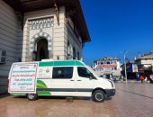 إطلاق قافلة التأمين الطبى برأس البر لتقدم خدمات الكشف والعلاج بالمجان 