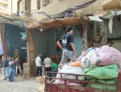 تحرير 320 مخالفة خلال حملة مكبرة لإزالة الإشغالات بشوارع ملوى جنوب المنيا 