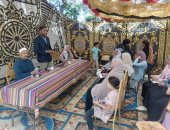 قافلة جامعة الزقازيق تكشف على 665 حالة بقرية في منيا القمح