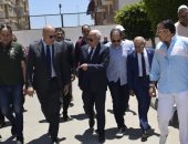 وزير الإسكان ومحافظ بورسعيد يتفقدان محطة الرسوة للوقوف على معدلات ضخ المياه