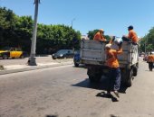  الإسكندرية تكثف معدلات رفع القمامة استعدادا لعيد الأضحى المبارك