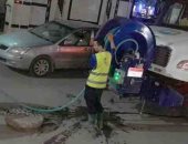 تطهير جميع شبكات الصرف الصحى بسوهاج استعداداً لاستقبال عيد الأضحى.. صور 