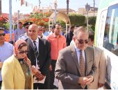 محافظ كفر الشيخ يدشن حملة "100 يوم صحة" بحديقتي صنعاء والأسرة والطفولة.. صور