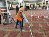 استمرار حملة النظافة بمساجد الإسماعيلية استعدادًا لصلاة عيد الأضحى.. صور