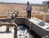 لجنة علمية تتفقد مشكلة المياه الجوفية بالمويسات بأسوان لتنفيذ الحل العاجل