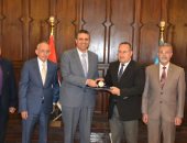 جامعة الإسكندرية تُكرم الأساتذة الحاصلين على أول درجة دكتوراه في الرياضيات DSC