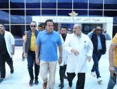 وزير الصحة يتفقد مستشفى معهد ناصر لمتابعة انتظام الفرق الصحية