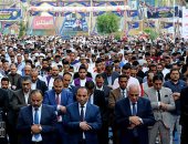 الآلاف يؤدون صلاة عيد الأضحى المبارك بساحة مسجد مصطفى محمود بالجيزة