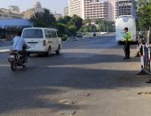انتشار خدمات المرور بكورنيش النيل فى القاهرة تزامنا مع أول أيام العيد