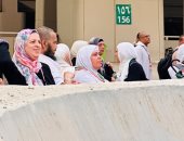 حجاج بيت الله الحرام من الجمعيات الأهلية من المتعجلين ينتهون من رمي الجمرات