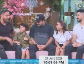 أبطال فيلم البعبع فى ضيافة منى الشاذلى.. محمد عبدالرحمن: أهالى إمبابة أحبوا الفيلم.. أمير كرارة: لقطة العوم فى كازابلانكا حقيقية.. ويشيد بالطفل جان رامز: أنت هتوصل وتنجح.. وتيه حاتم: الجو  التصوير كان حر للغاية