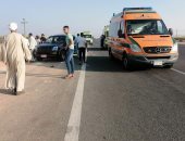 ارتفاع عدد ضحايا حادث أول يوم العيد بطريق "الإسماعيلية- السويس" إلى 3 أشقاء