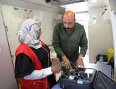 محافظ أسوان يتفقد الخدمات الطبية المجانية المقدمة للمواطنين بمبادرة 100 يوم صحة