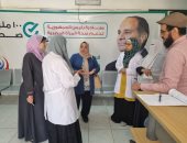 الكشف على 6 آلاف و900 مواطن وتطعيم 11 ألفا و633 طفلا ضمن "100 يوم صحة" بكفر الشيخ