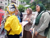 بدء توافد طلبة الثانوية العامة على اللجان.. صور